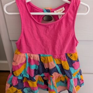 Cat & Jack Pink and Multicolor Kids Top